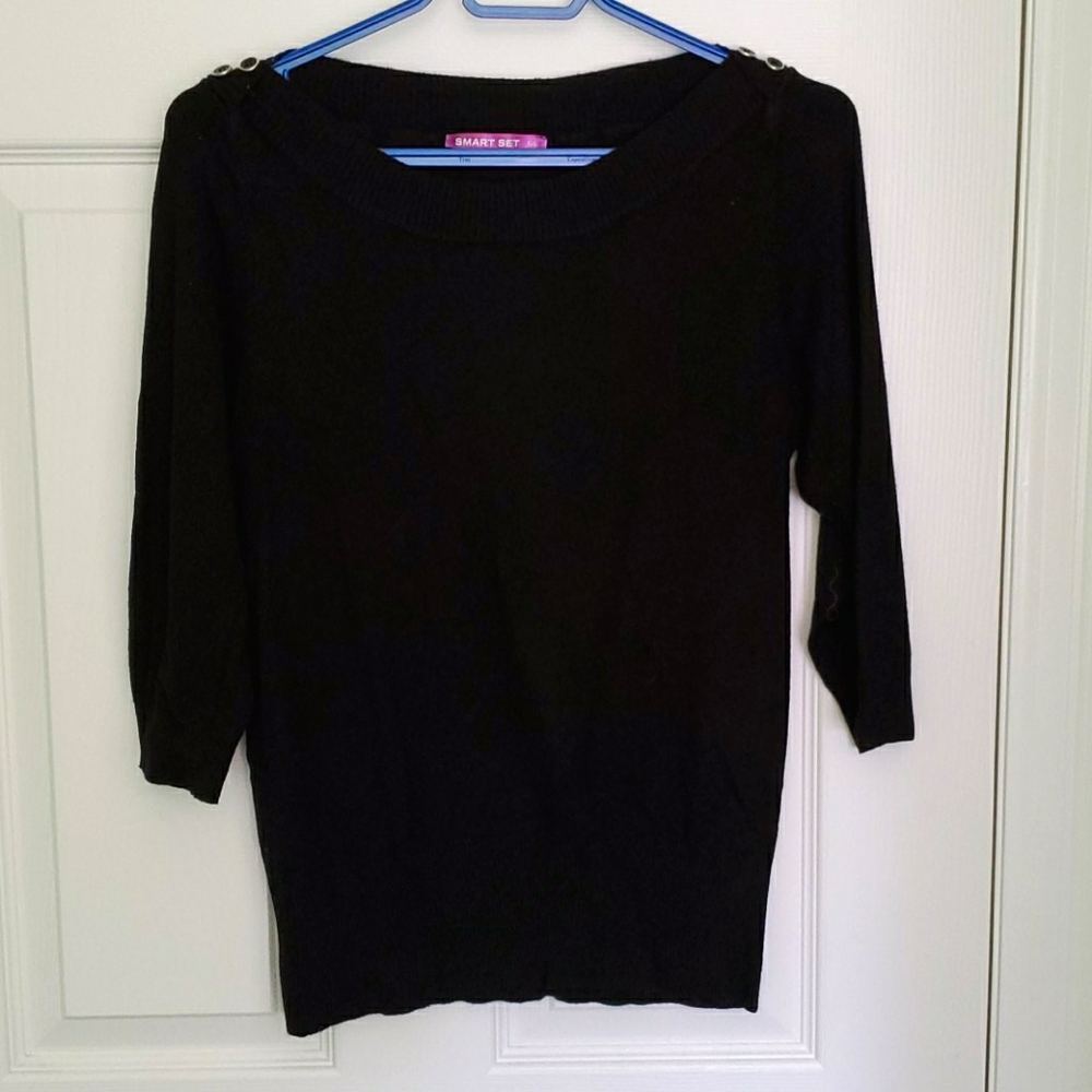 Black sweater